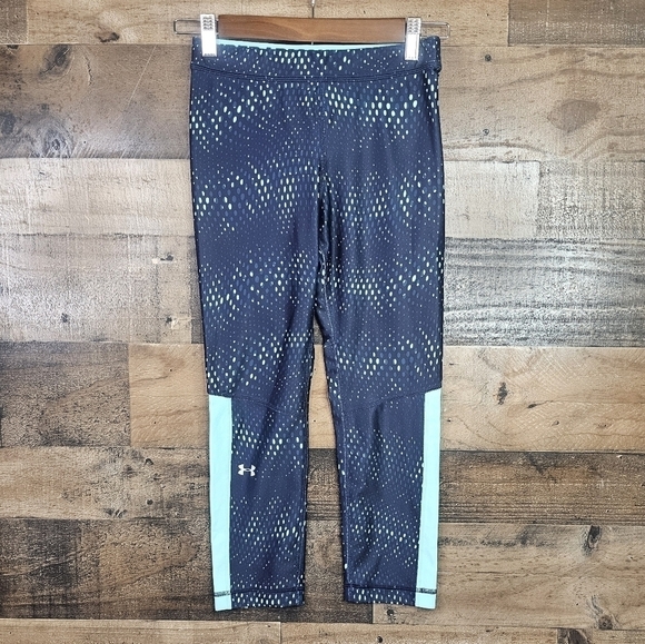 Under Armour Women's HeatGear Print Ankle Crop S - Picture 1 of 7